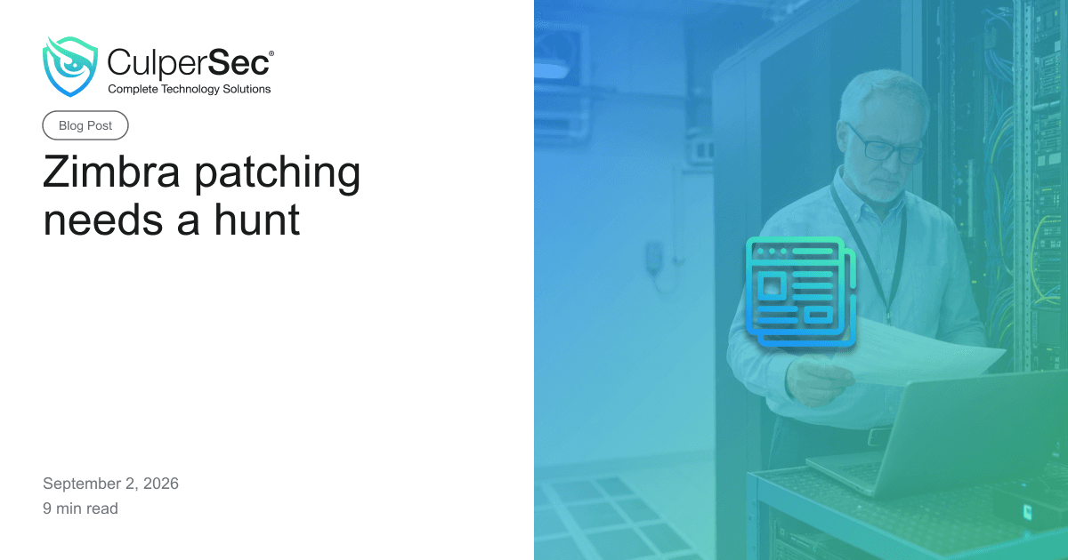 Systems administrator reviewing mail server logs in a data center